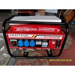 2016 Kraftech KT8500W 6KW Petrol Power Generator New & boxed