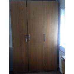 IKEA pax oak wardrobes