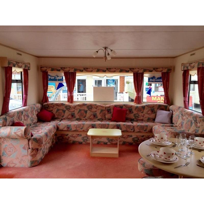 CHEAP 8 Berth Static Caravan For Sale Nr Aberystwyth West Wales
