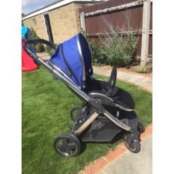 Oyster 2 pushchair, carrycot and accessories