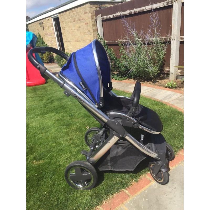 Oyster 2 pushchair, carrycot and accessories