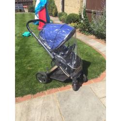 Oyster 2 pushchair, carrycot and accessories