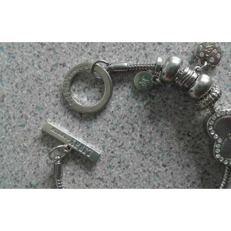 Lipsy London charm bracelet with free gift box!!!!