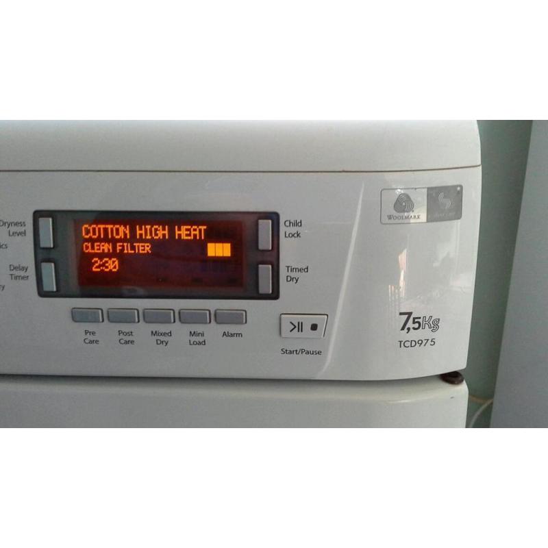 Hotpoint condenser tumble dryer