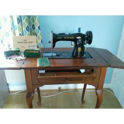 Vintage Singer sewing machine
