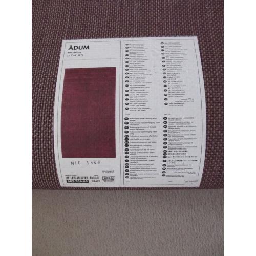 IKEA Adum Purple rug 80x150cm