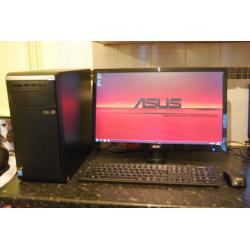 Asus Essentio Desktop PC, Intel Core i5-3340S @ 2.80GHz, 5GB Ram, 500GB HDD, GeForce GT530, 21.5"LED