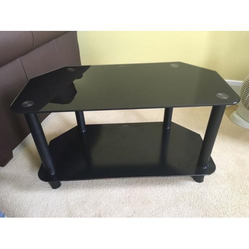 TV stand glass for up to 32" television