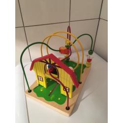 Bead maze toy