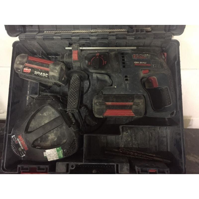 Bosh cordless rotary hammer drill