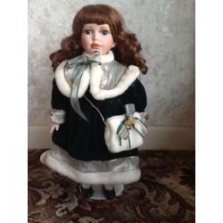 Porcelain Doll Vicotrian style Leonardo Collection - Jenny