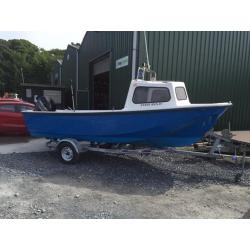 Task Force Q18 Boat Mercury 60 4 stroke