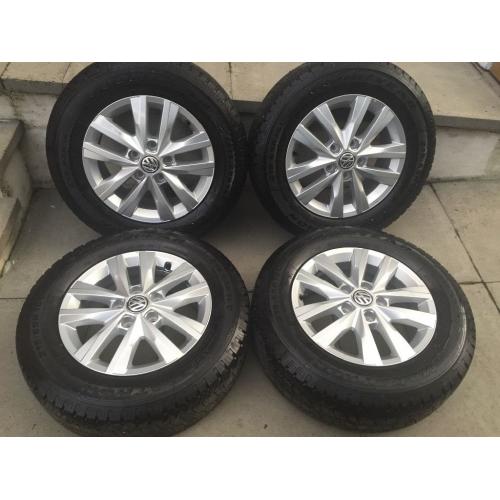 Genuine VW Transporter T6 Alloy Wheels & Goodyear Tyres