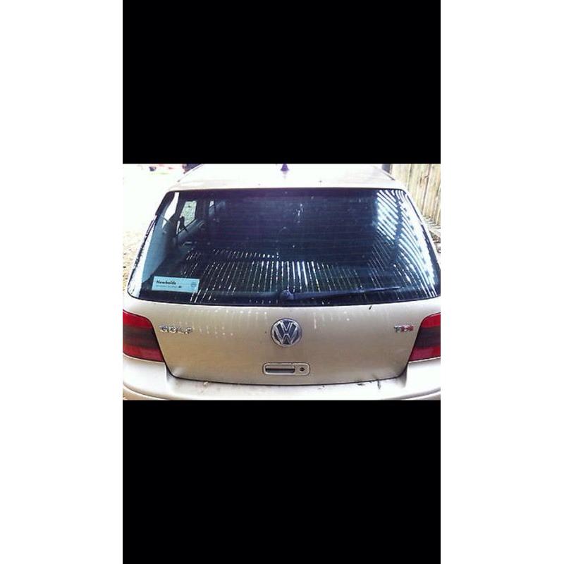 Volkswagen Golf mk4 Tailgate/boot