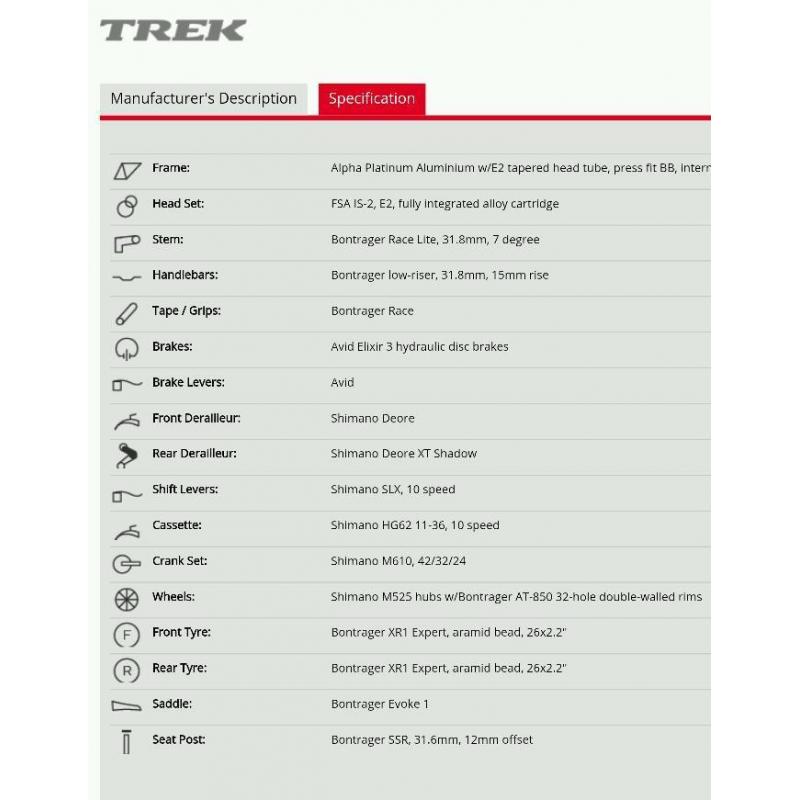 Trek elite 8.6