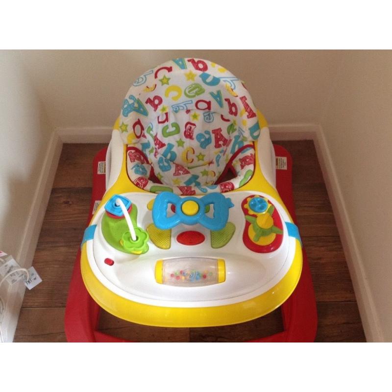 MOTHERCARE MUSICAL BABY WALKER