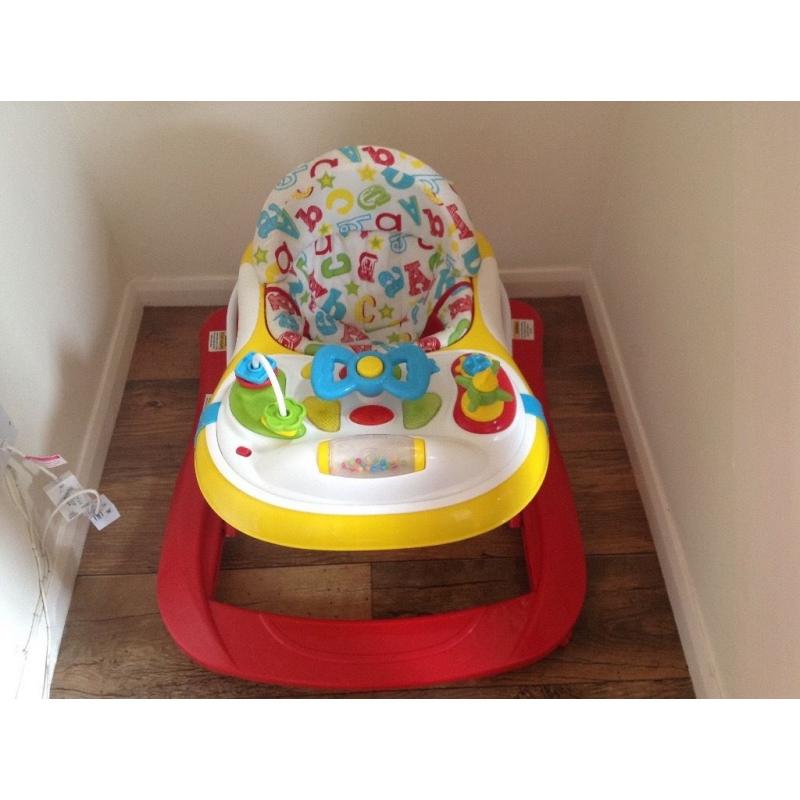MOTHERCARE MUSICAL BABY WALKER
