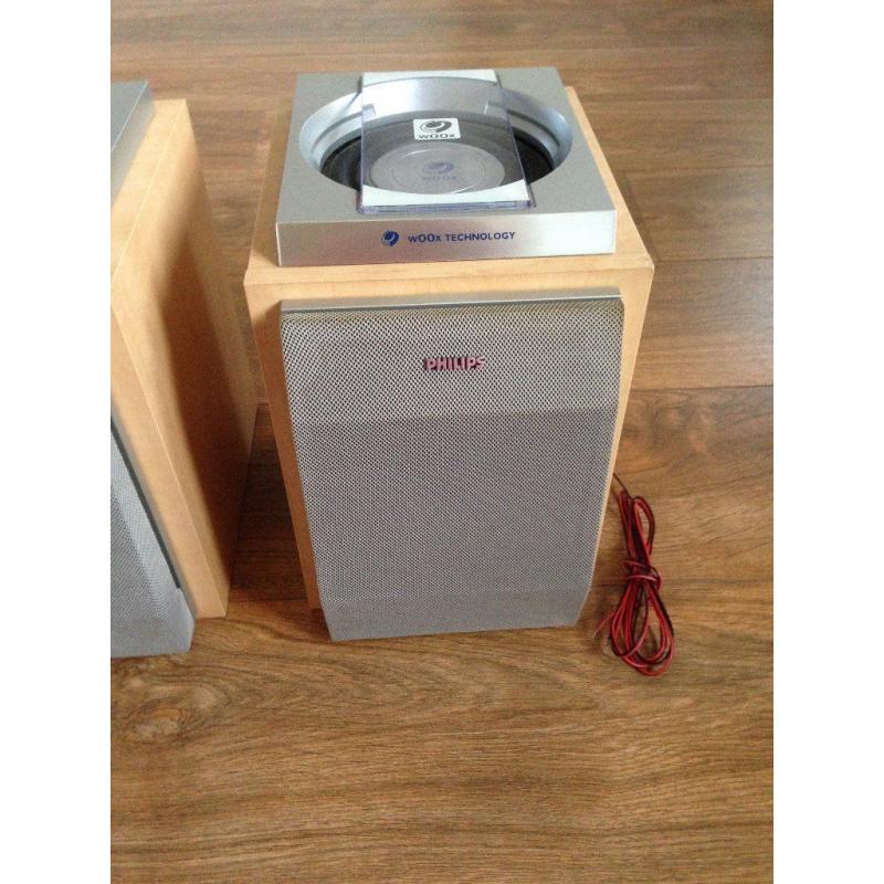 Philips Woox Technology super bass HiFi speakers