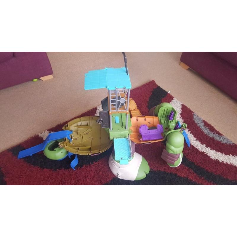 Teenage mutant ninja turtle large leonardo playset