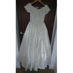 Custom Made Ivory Wedding Dress