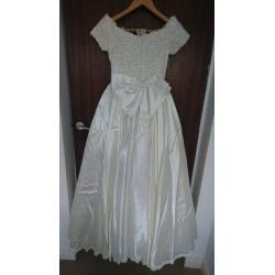 Custom Made Ivory Wedding Dress