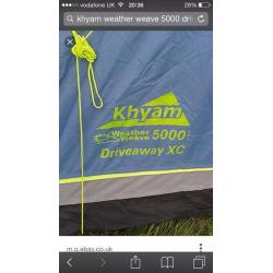 Driveaway awning