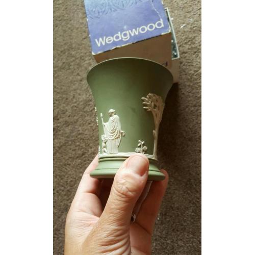 Green Wedgwood Small Vase