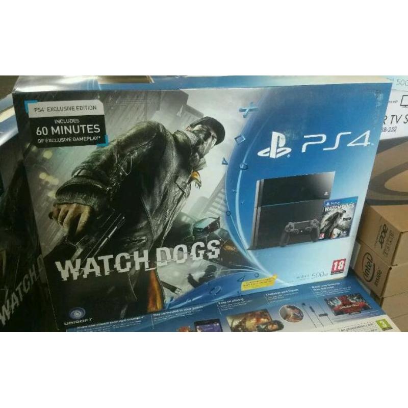 Ps4 game console - Watchdogs - Brand new sealed