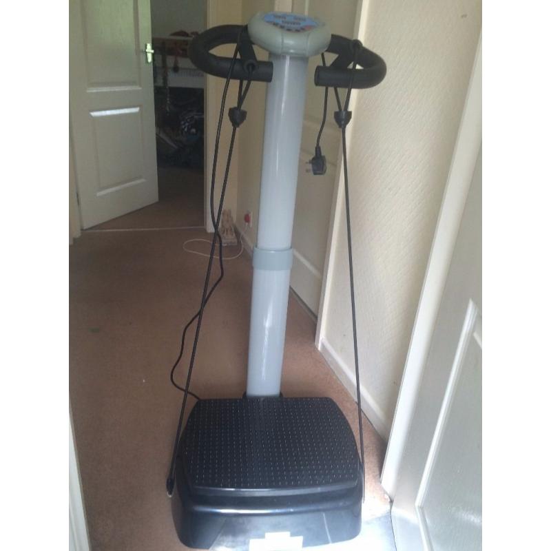 Vibrapower Max 2 Vibration Toner Slimming Power Plate,Resistance Bands