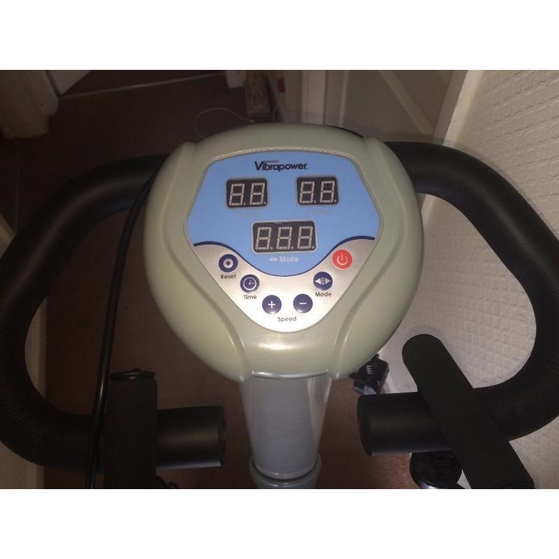 Vibrapower Max 2 Vibration Toner Slimming Power Plate,Resistance Bands