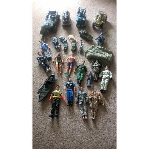 Action men army play set