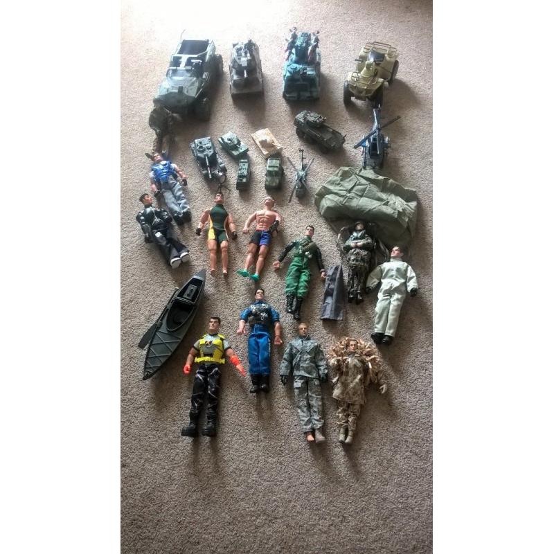 Action men army play set