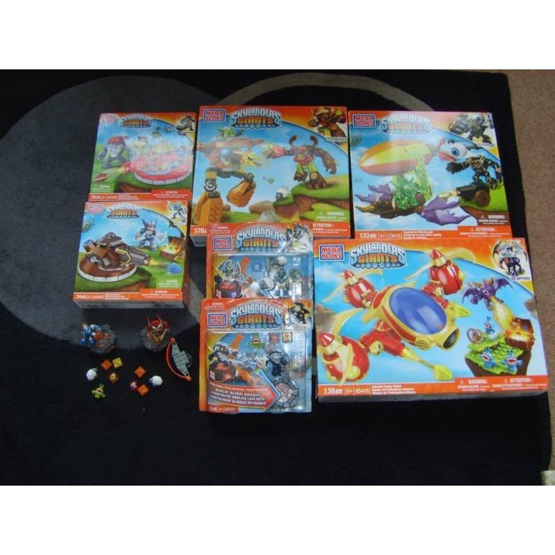 skylanders mega bloks hardly used smoke and pet free home collection from didcot