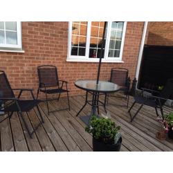 Garden patio chairs X 4