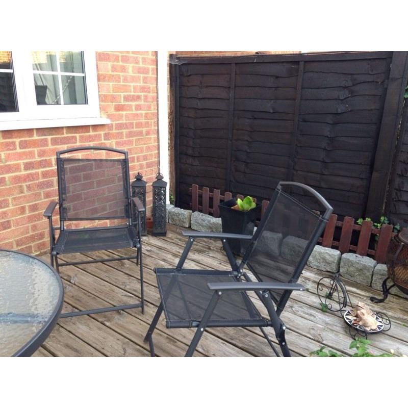 Garden patio chairs X 4