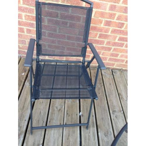 Garden patio chairs X 4