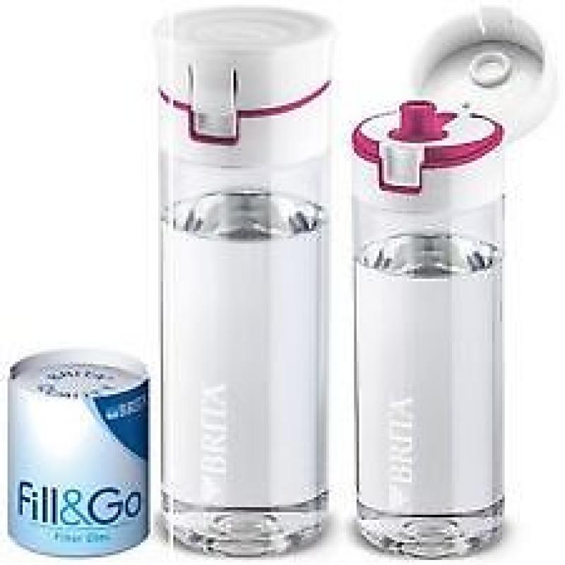 Britta water bottle with filters x 3