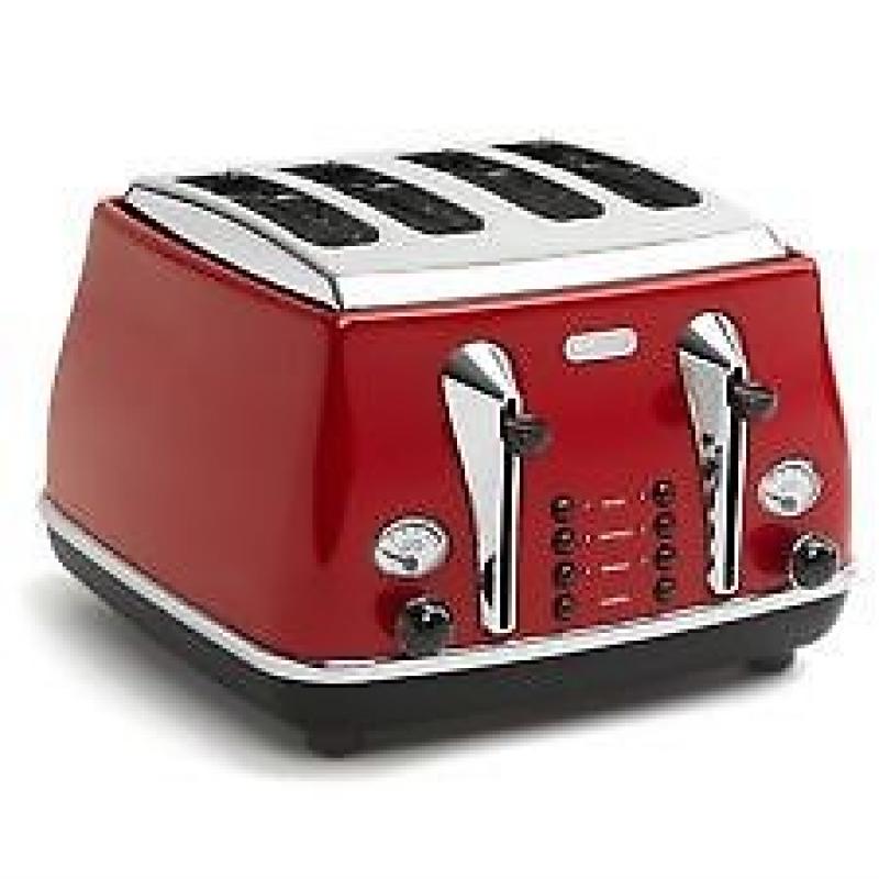 De'Longhi 4-Slice Toaster BRAND NEW