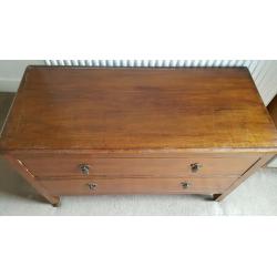 Wooden vintage-style chest of draws 67x103x45cm