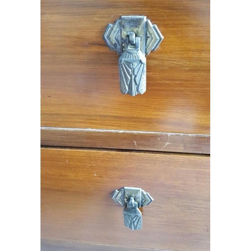 Wooden vintage-style chest of draws 67x103x45cm