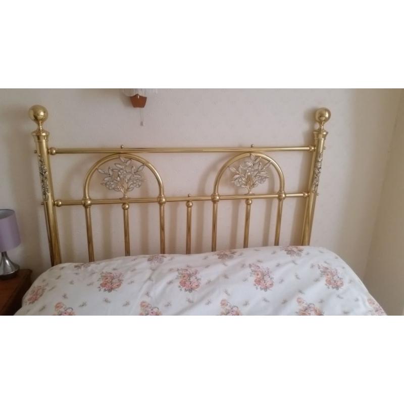 DOUBLE BED BEDSTEAD FROM FISHPOOLS