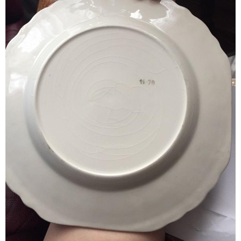 plate giraffe vintage