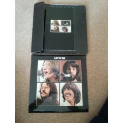 Beatles Let It Be Box Set Very Good Condition Rare Complete