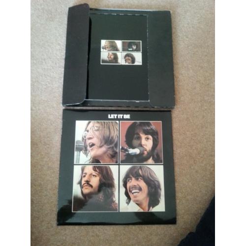 Beatles Let It Be Box Set Very Good Condition Rare Complete
