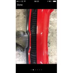 Mini bumper front and rear r56