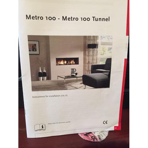 Dru balanced flue inset gas fire