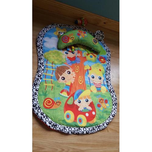 Baby tummy time mat