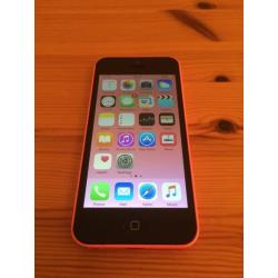 Pink iPhone 5c (unlocked, free delivery, more phones available)