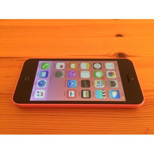 Pink iPhone 5c (unlocked, free delivery, more phones available)