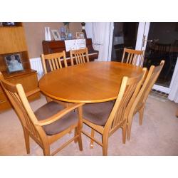 Solid Teak Dining Table